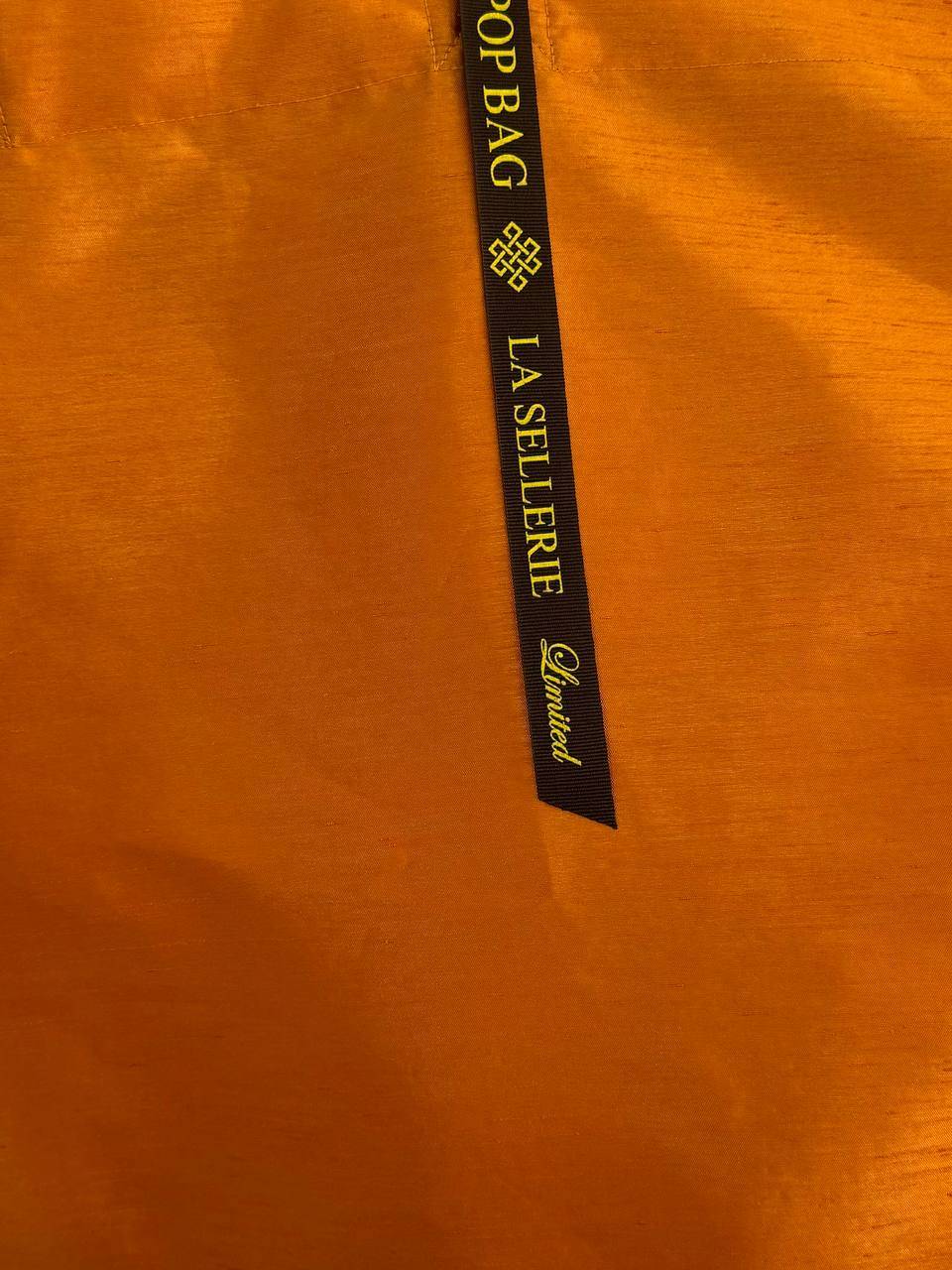 La Sellerie POP BAG Shantung arancio I Più Venduti