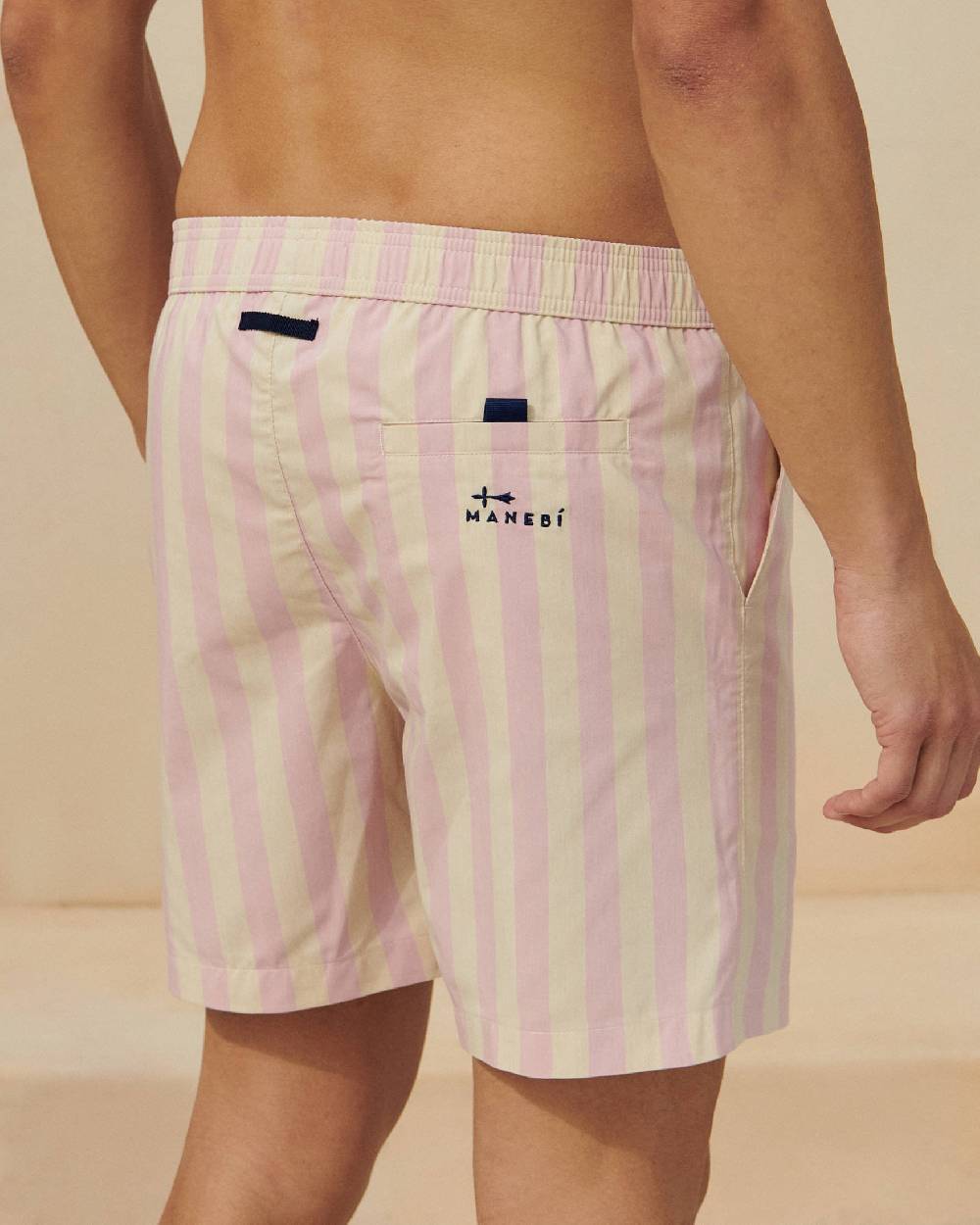 Manebí Printed Swim Shorts - Antique Rose Sottocosto