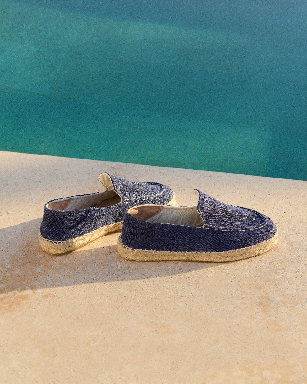 Manebí Organic Hemp Traveler Loafers|Espadrilles - Navy Outlet