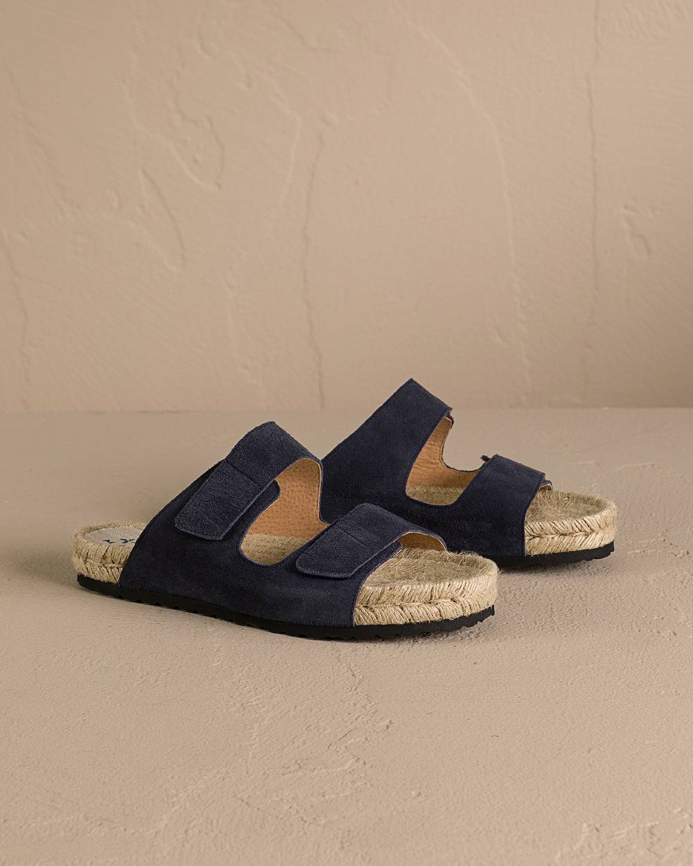 Manebí Suede Strap Nordic Sandals - Patriot Blue Hotsell