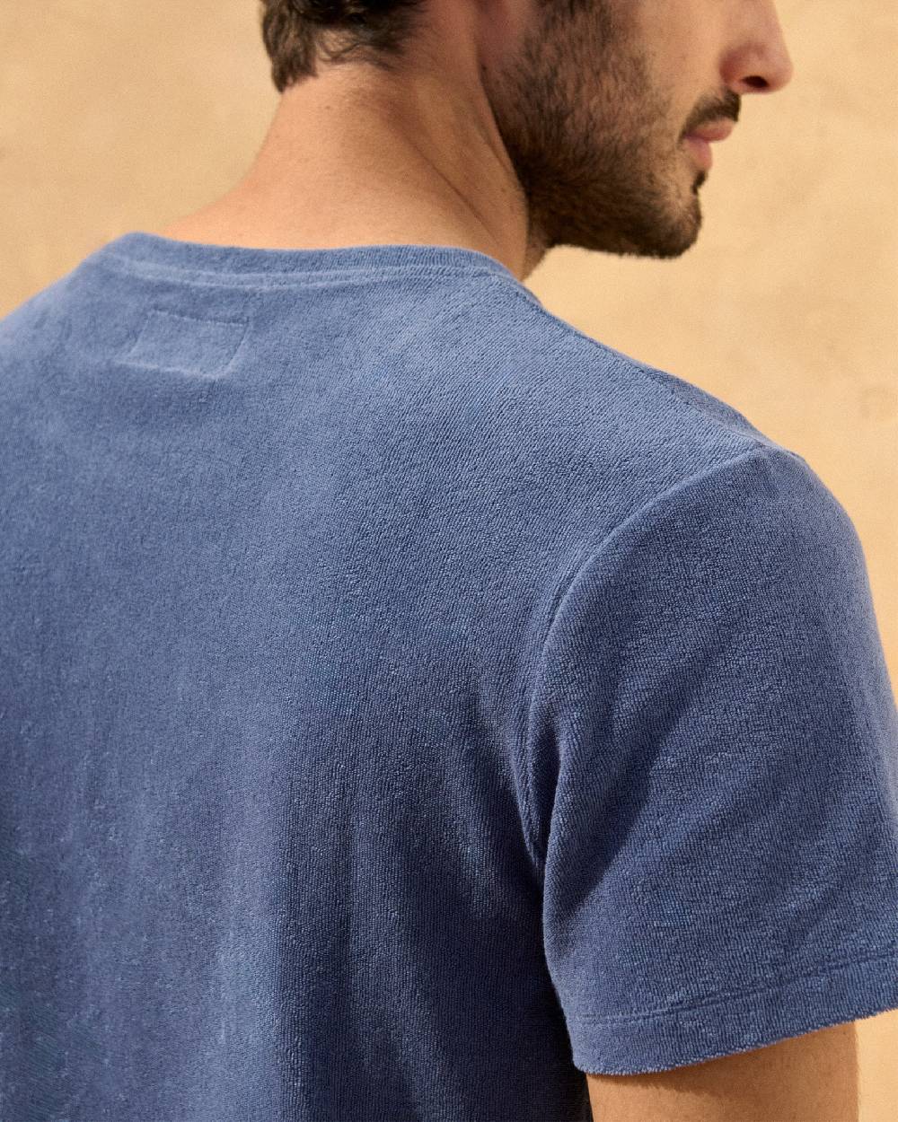 Manebí Organic Terry Cotton|Emilio T-Shirt - Petrole Italy