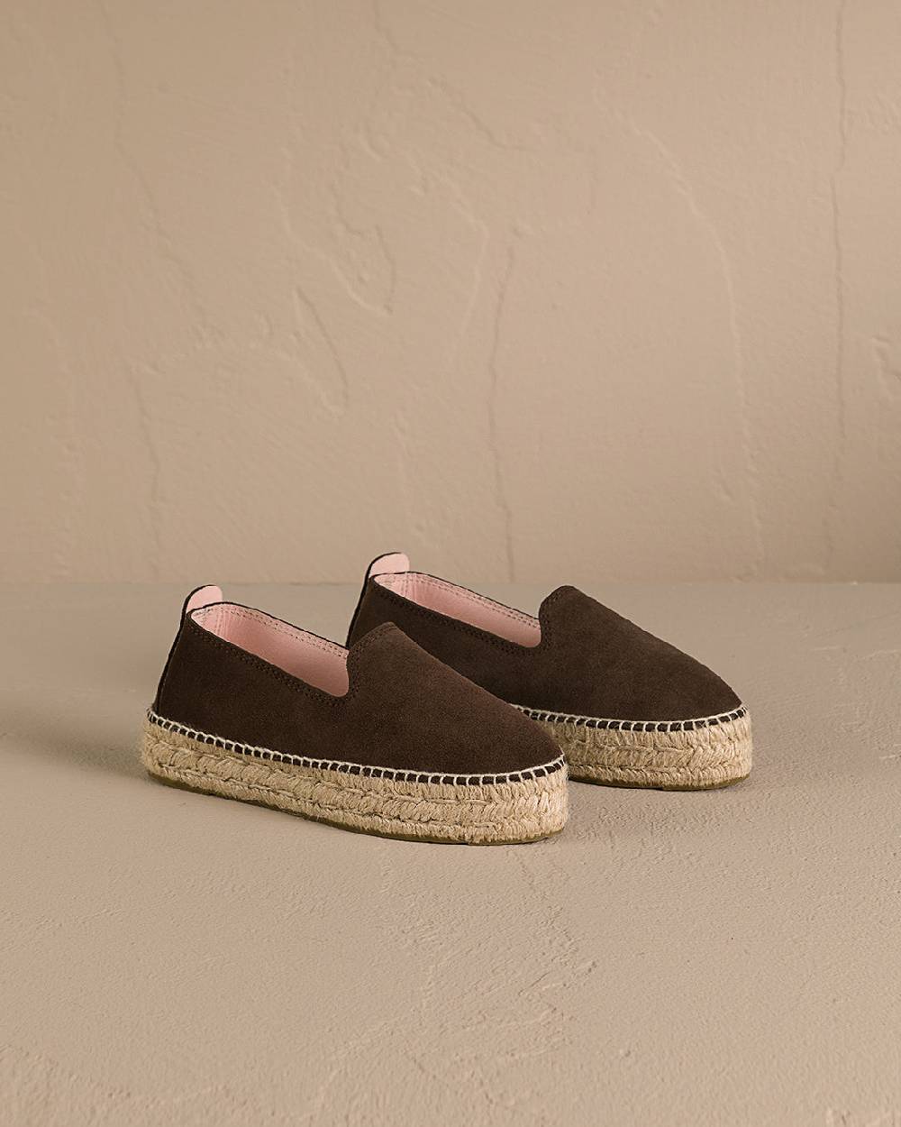 Manebí Suede Double Sole Espadrilles - Hamptons Cocoa 2025
