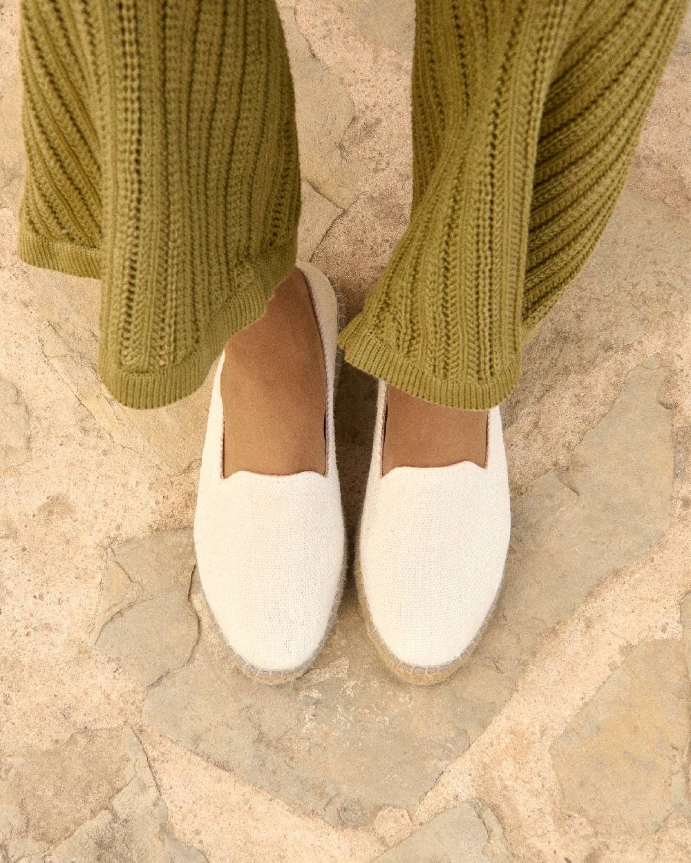 Manebí Espadrillas - La Havana - Bianche
