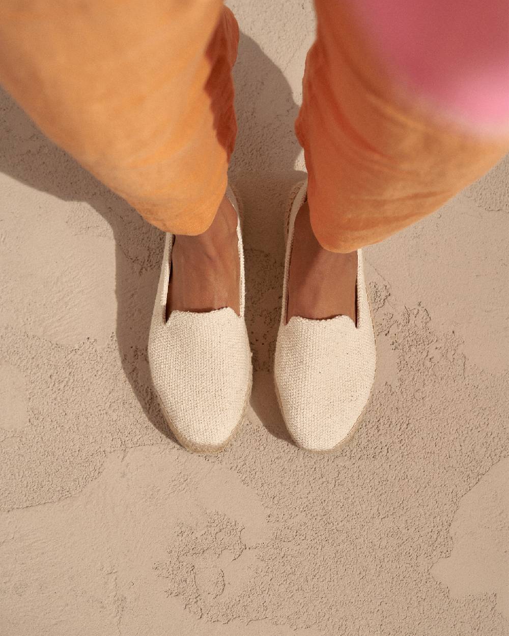 Manebí Coarse Woven Canvas|Double Sole Espadrilles - Yucatán Natural Convenienza