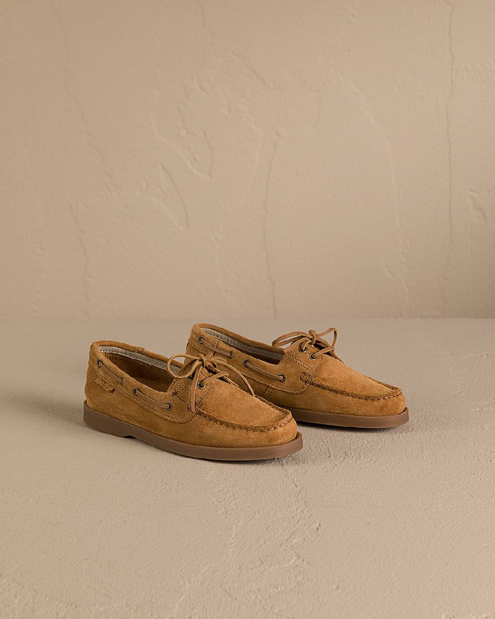 Manebí Suede Boat-Shoes - Hamptons Cuero Nuova