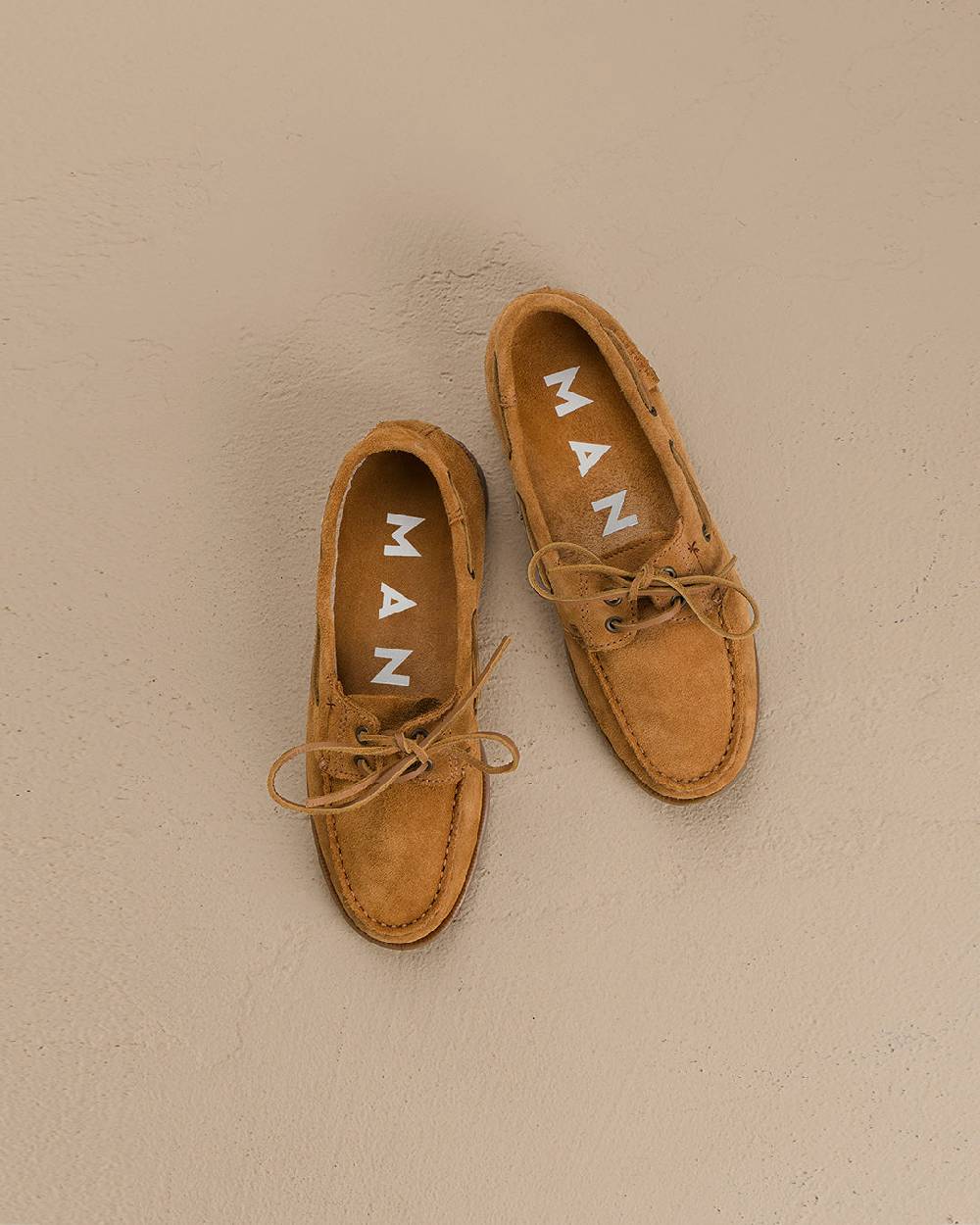 Manebí Suede Boat-Shoes - Hamptons Cuero Nuova