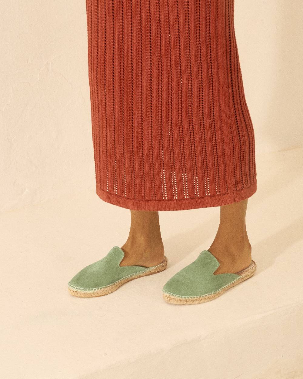 Manebí Suede Mules - Hamptons Sage 2025