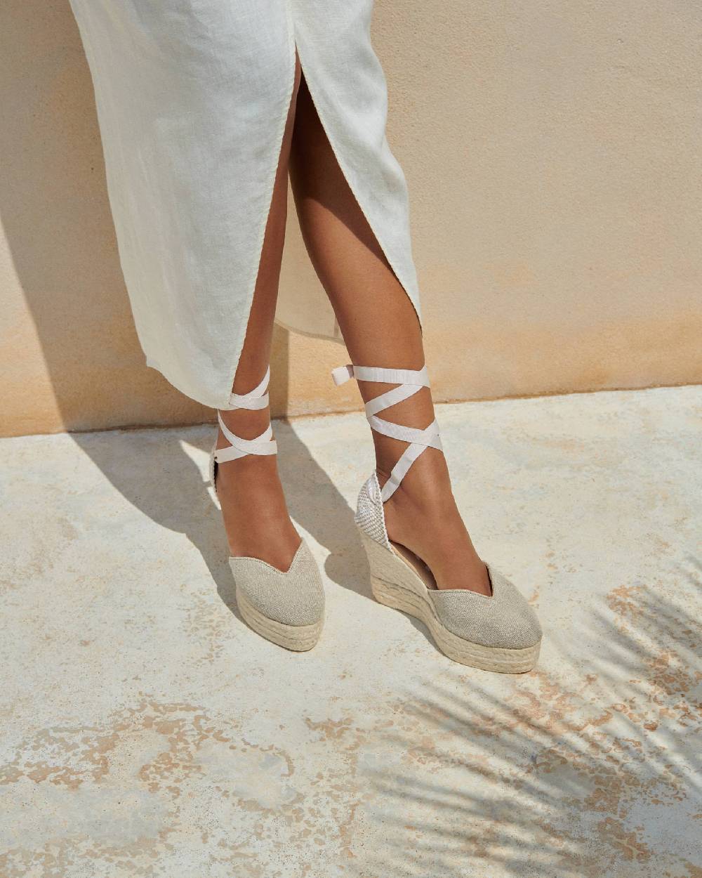 Manebí Organic Hemp Heart-Shaped|Wedge Espadrilles - La Havana Natural Vendite Flash