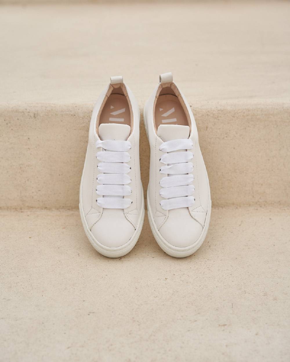 Manebí Leather Sneakers - Canyon Off White Prezzo basso
