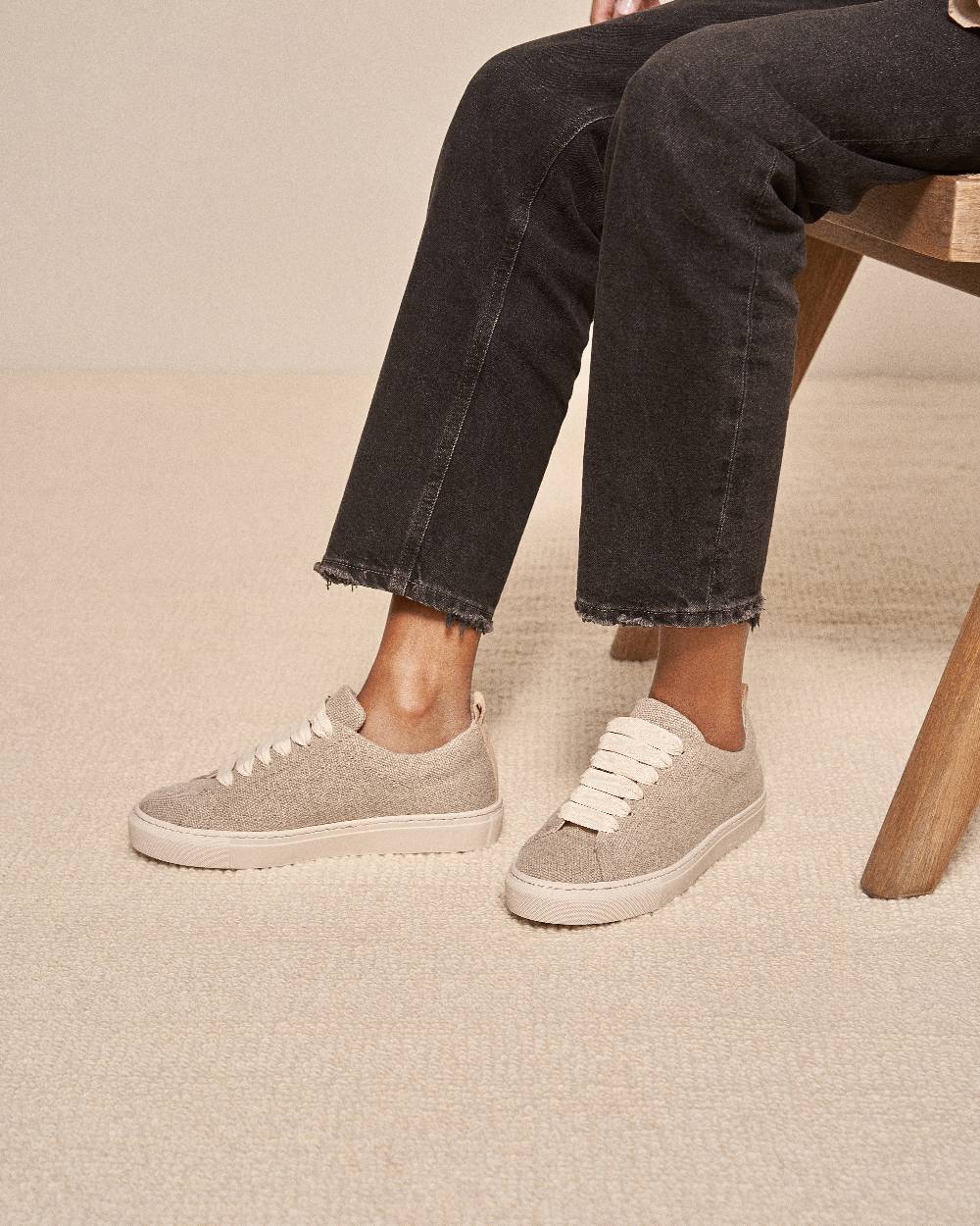Manebí Organic Hemp Sneakers - La Havana Natural Latest stili