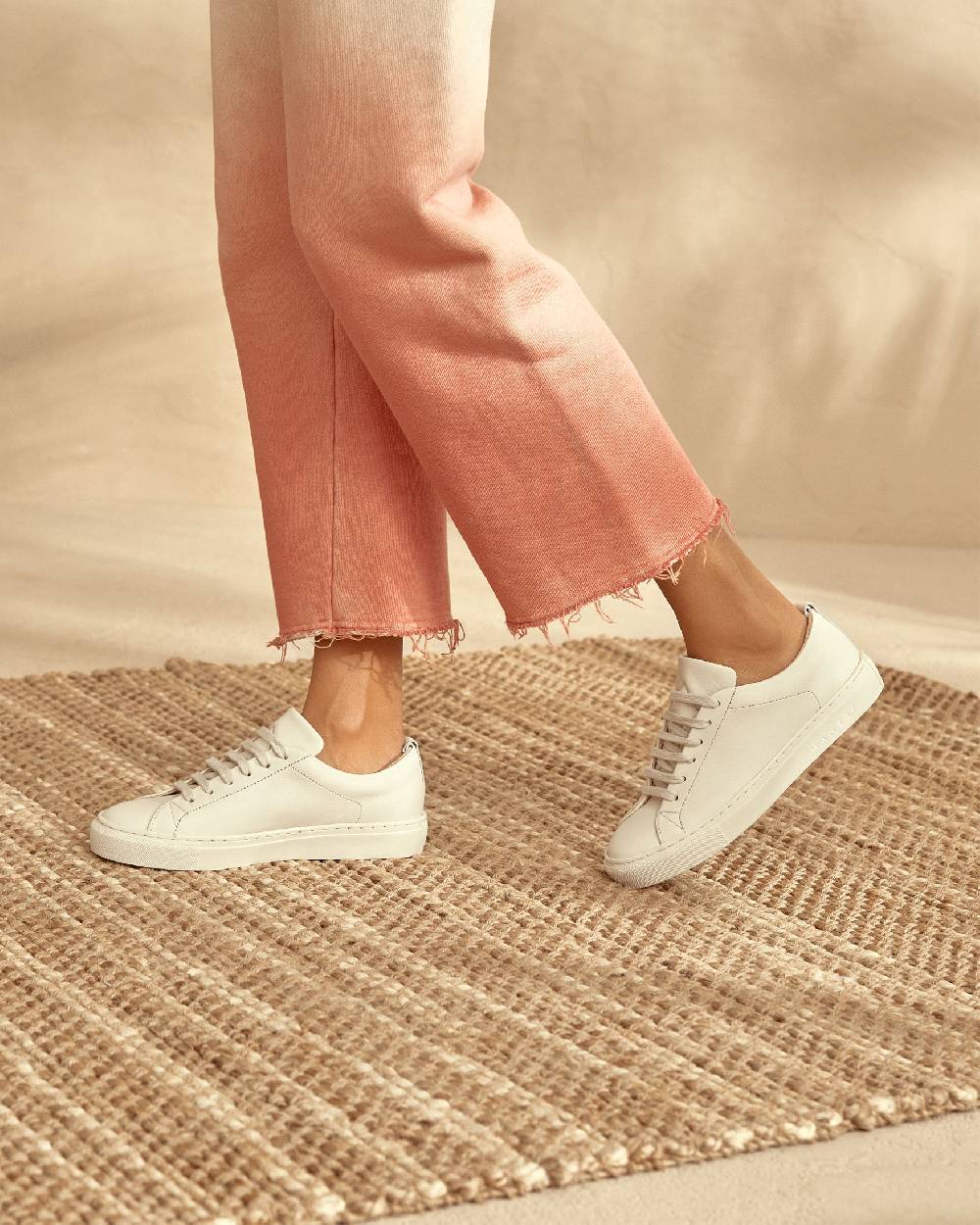 Manebí Calf Leather Sneakers - Canyon Argil Fino al 60% di sconto