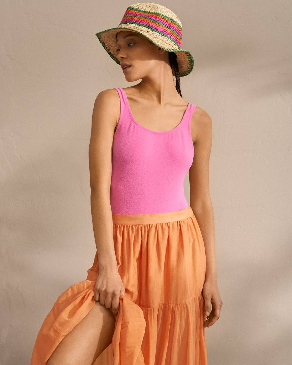 Manebí Terry Cotton One Piece - Soft Touch Bold Pink Smaltimento dello stoccaggio