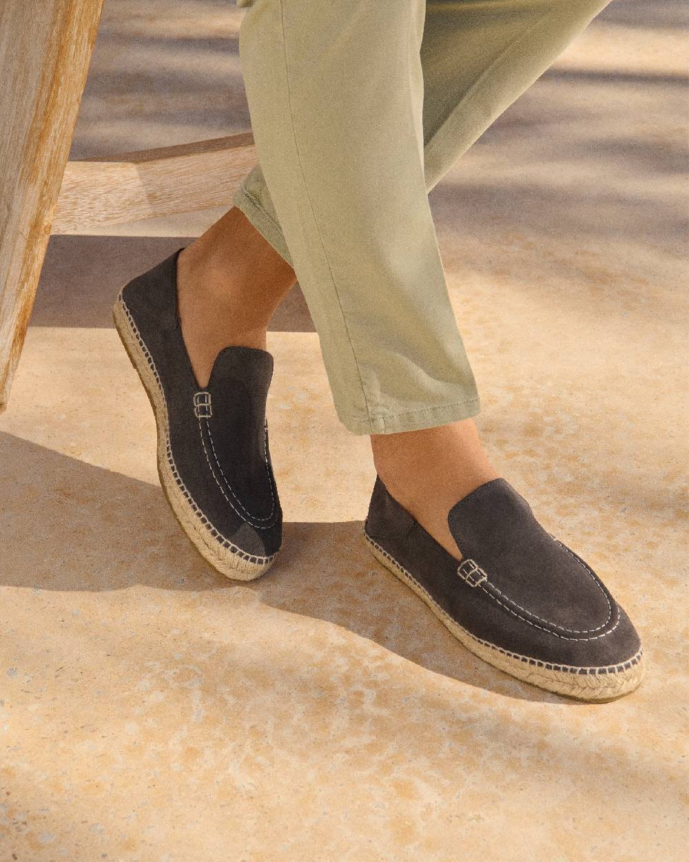Manebí Mocassini Traveler - Hamptons - Carbon Grey Qualità