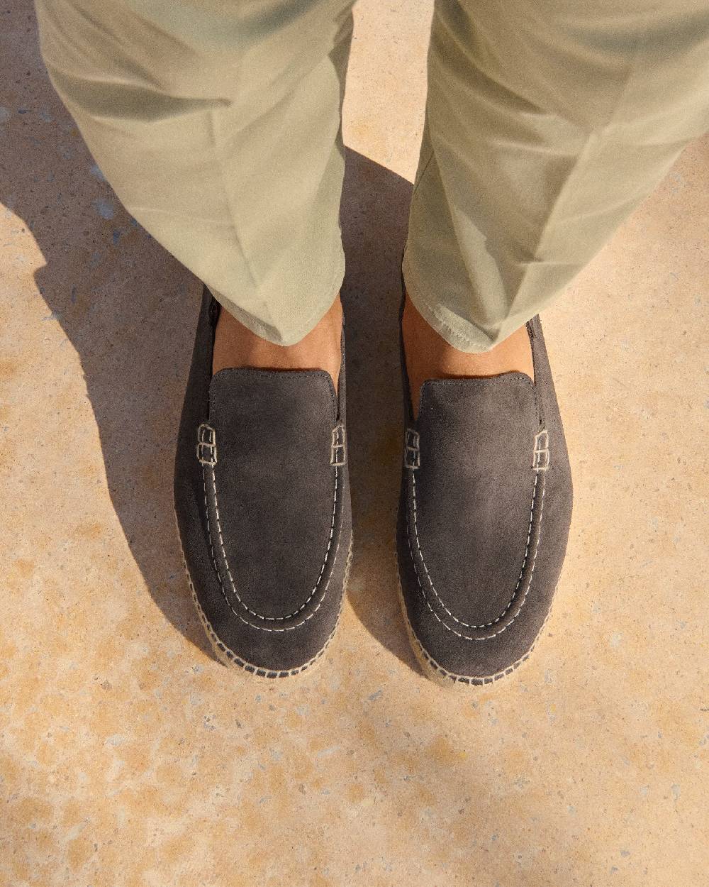 Manebí Mocassini Traveler - Hamptons - Carbon Grey Qualità