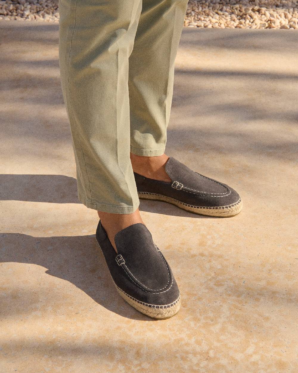 Manebí Mocassini Traveler - Hamptons - Carbon Grey Qualità