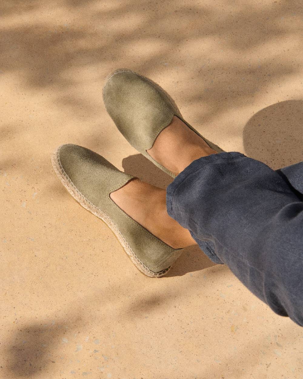 Manebí Espadrillas - Hamptons - Military Green Convenienza