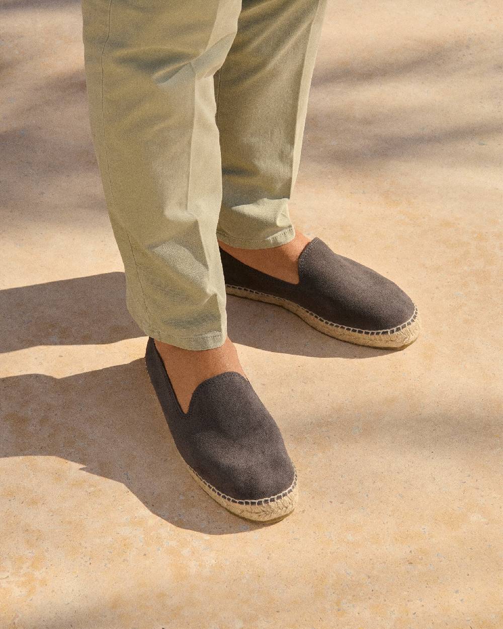 Manebí Espadrillas - Hamptons - Carbon Grey Presa