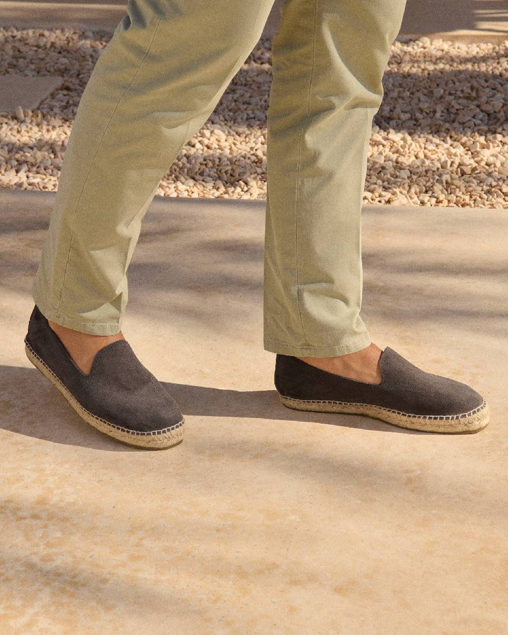 Manebí Espadrillas - Hamptons - Carbon Grey Presa