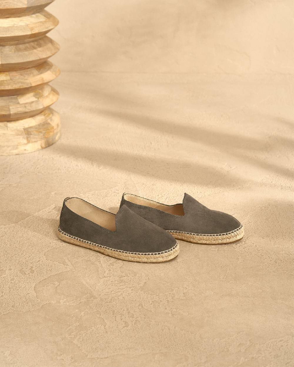 Manebí Espadrillas - Hamptons - Carbon Grey Presa