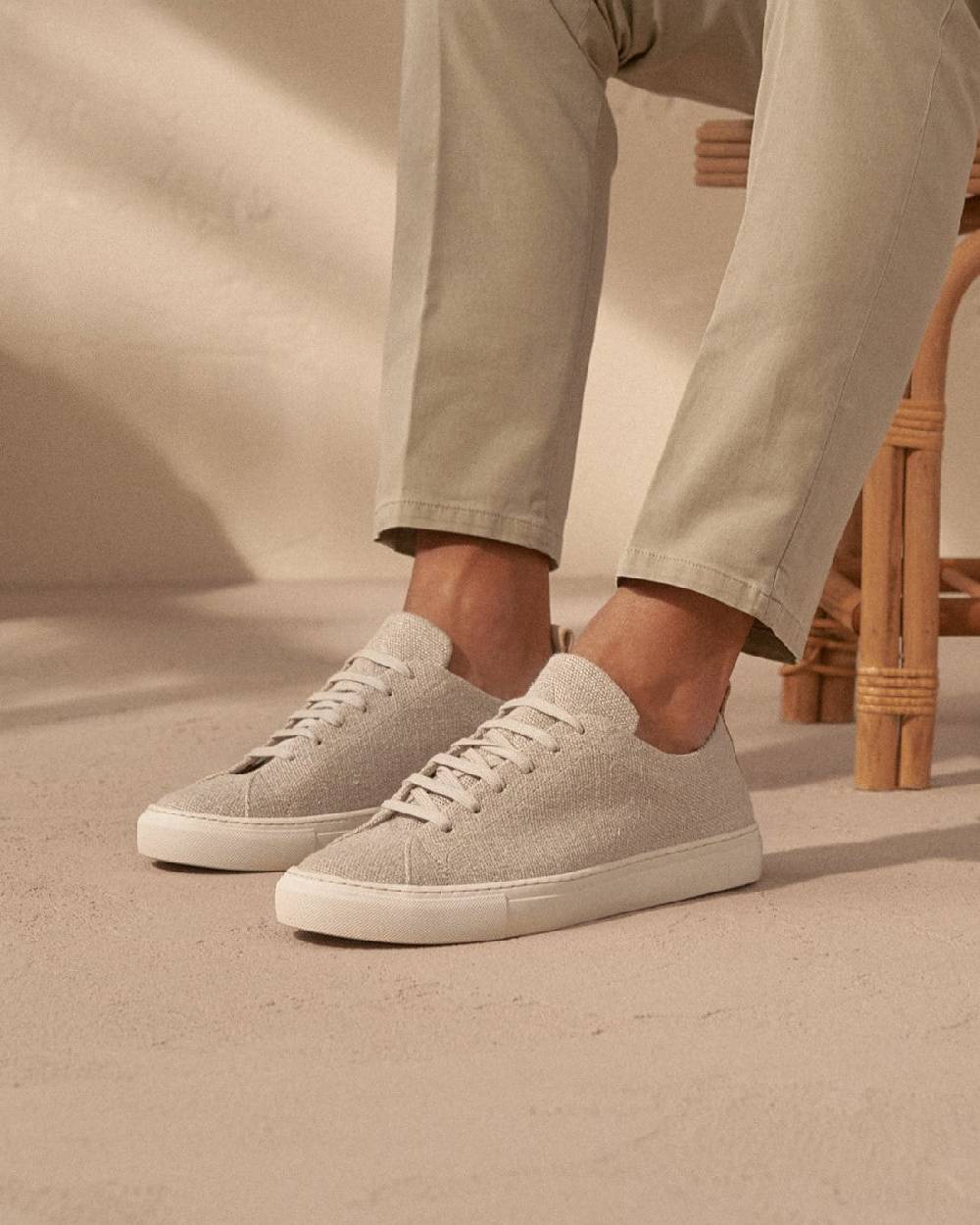 Manebí Sneakers - La Havana - Natural Vendita Economica