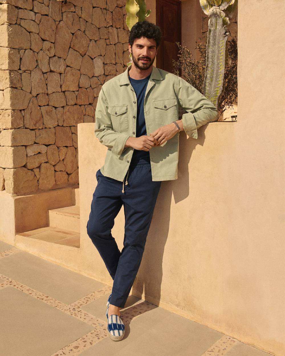 Manebí Stonewashed Cotton| Venice Trousers - Night Blue Offerta Pasqua