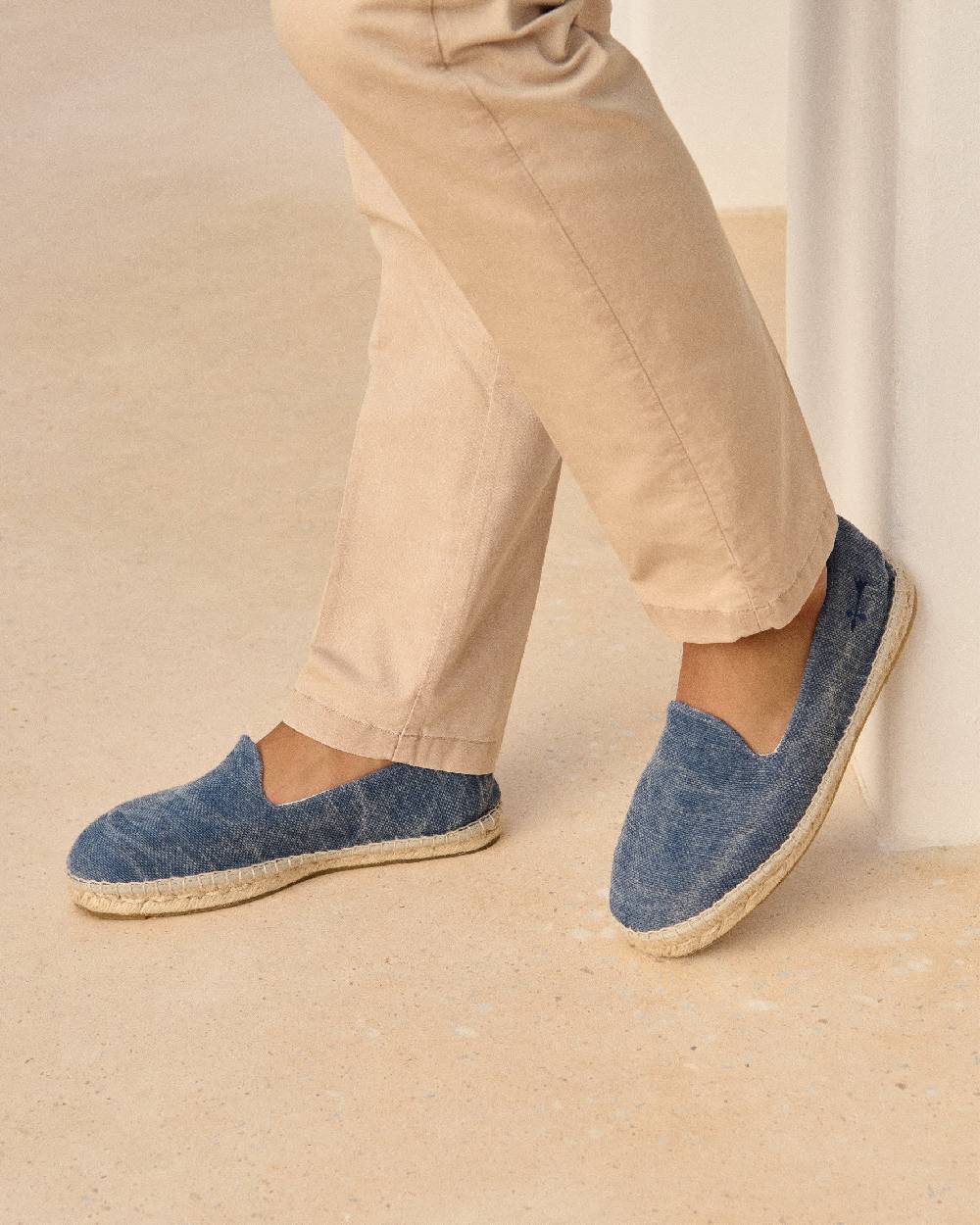 Manebí Canvas Espadrilles - La Havana Blue Baja Soddisfazione Garantita
