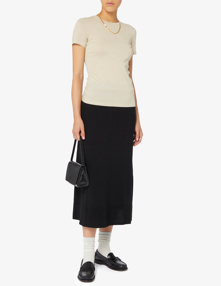 Rinascente Collection Gonna midi in misto lana Promozione Limitata