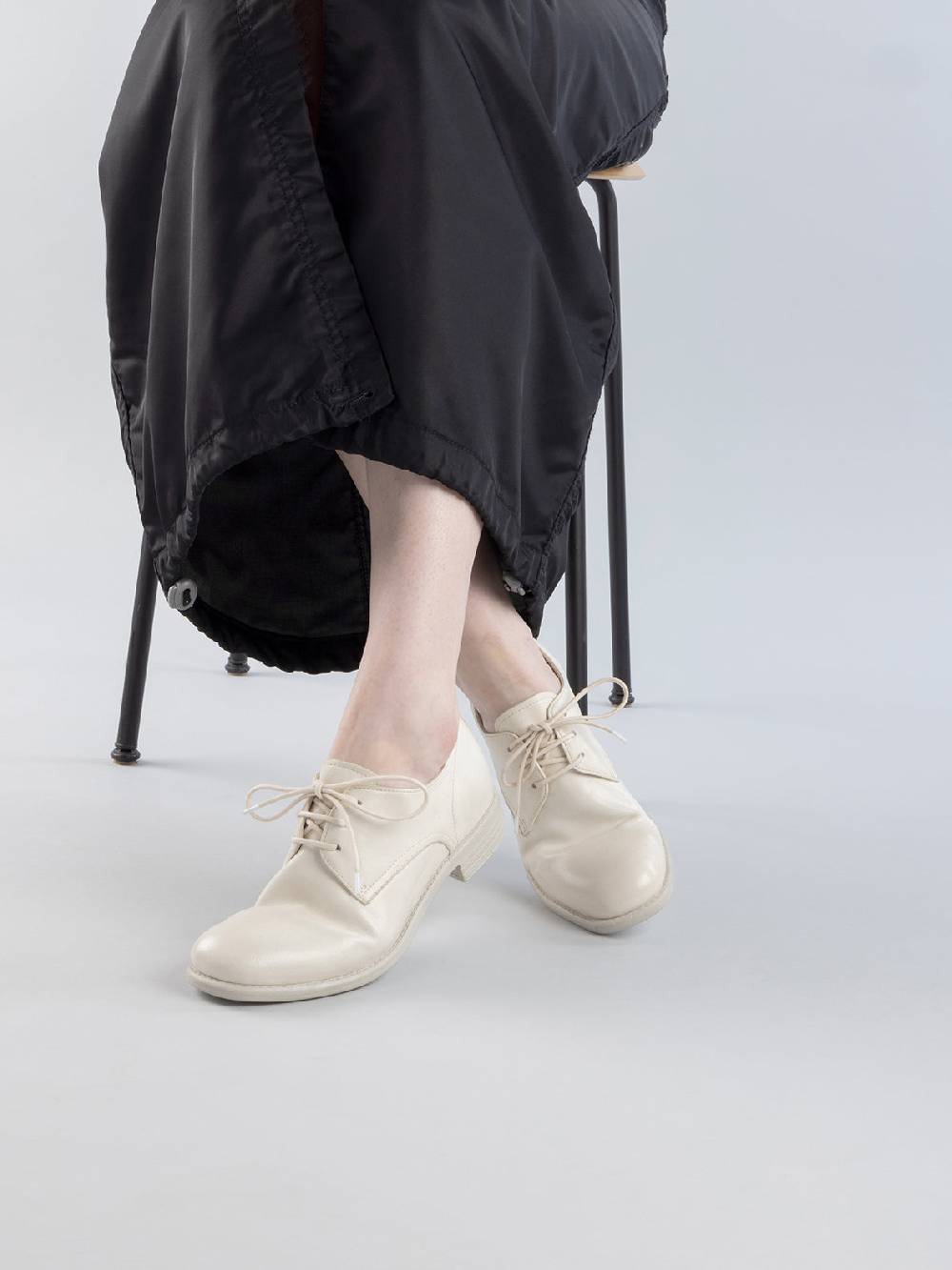 Officine Creative CALIXTE 064 Scarpe Derby in Pelle Bianca Offerte
