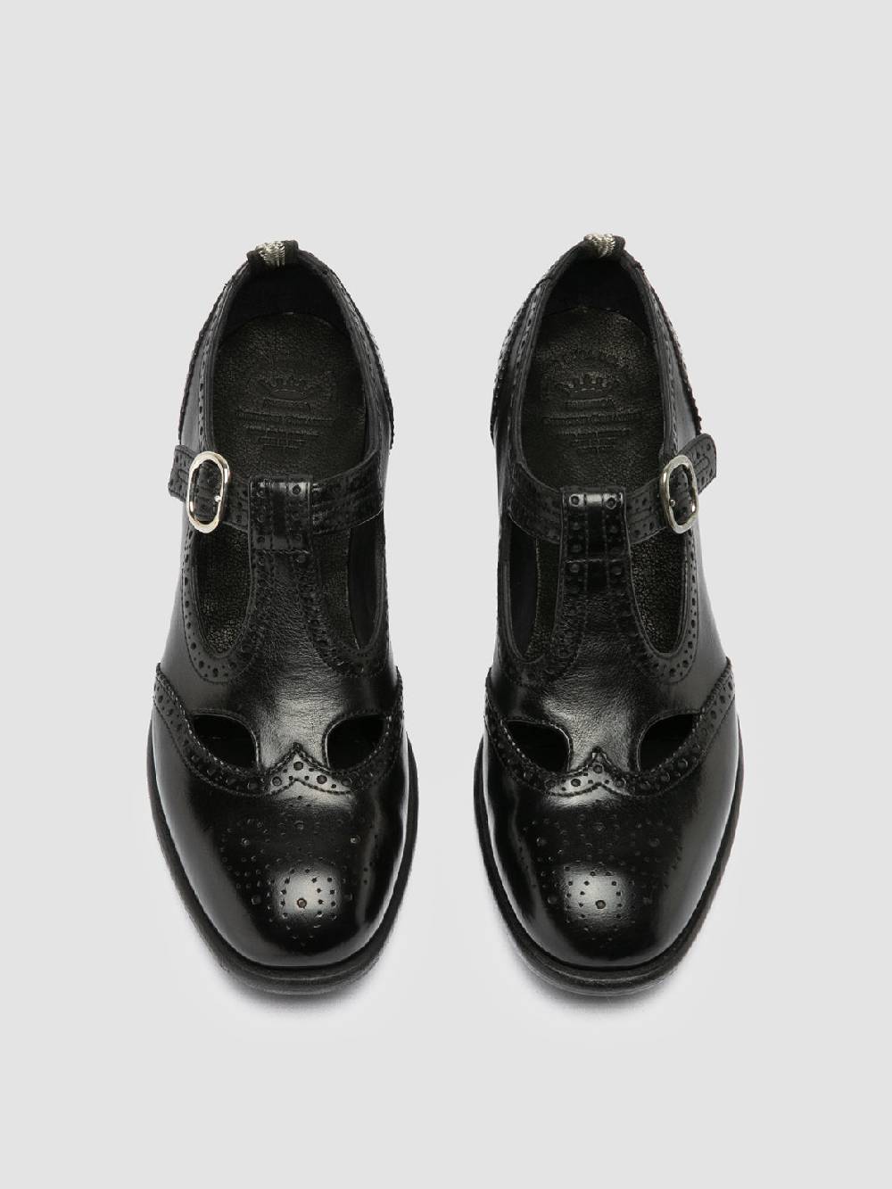 Officine Creative CALIXTE 066 Black Leather Maryjane Loafers Hotsell