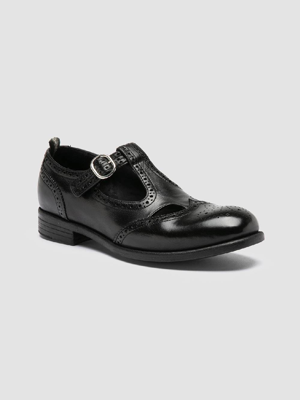 Officine Creative CALIXTE 066 Black Leather Maryjane Loafers Hotsell
