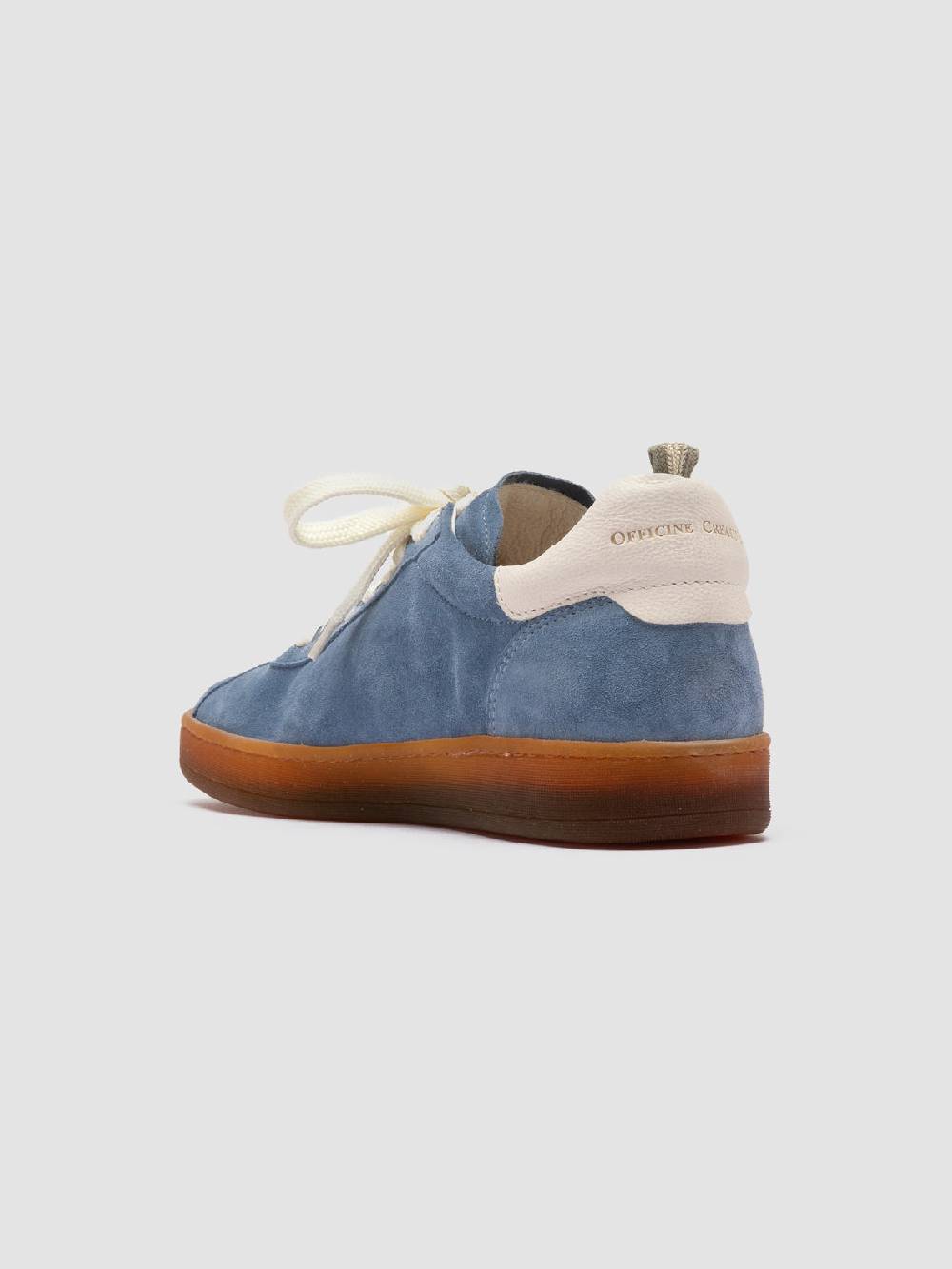 Officine Creative DESTINY 101 Sneakers Basse in Pelle e Camoscio Blu I Più Venduti