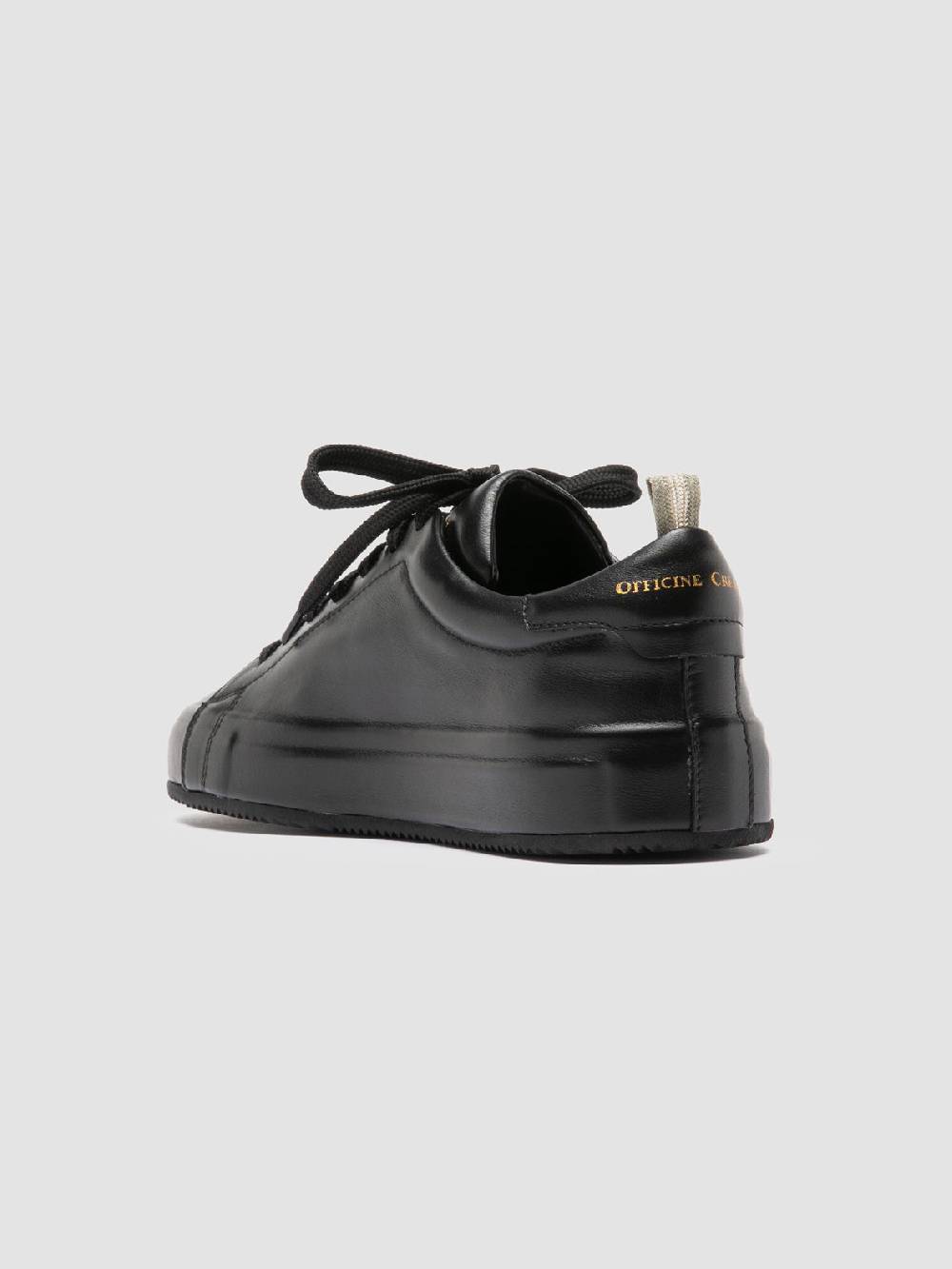 Officine Creative EASY 101 Sneakers Basse in Pelle Nera Negozio