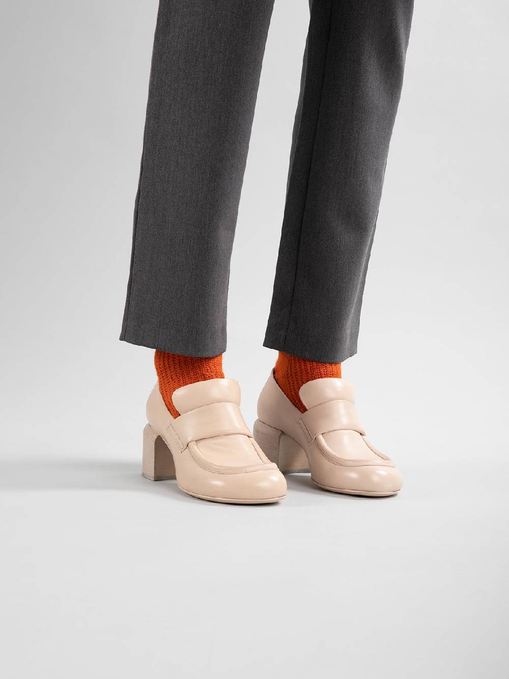 Officine Creative ETHEL 001 Mocassini Penny in Pelle Nera 2025