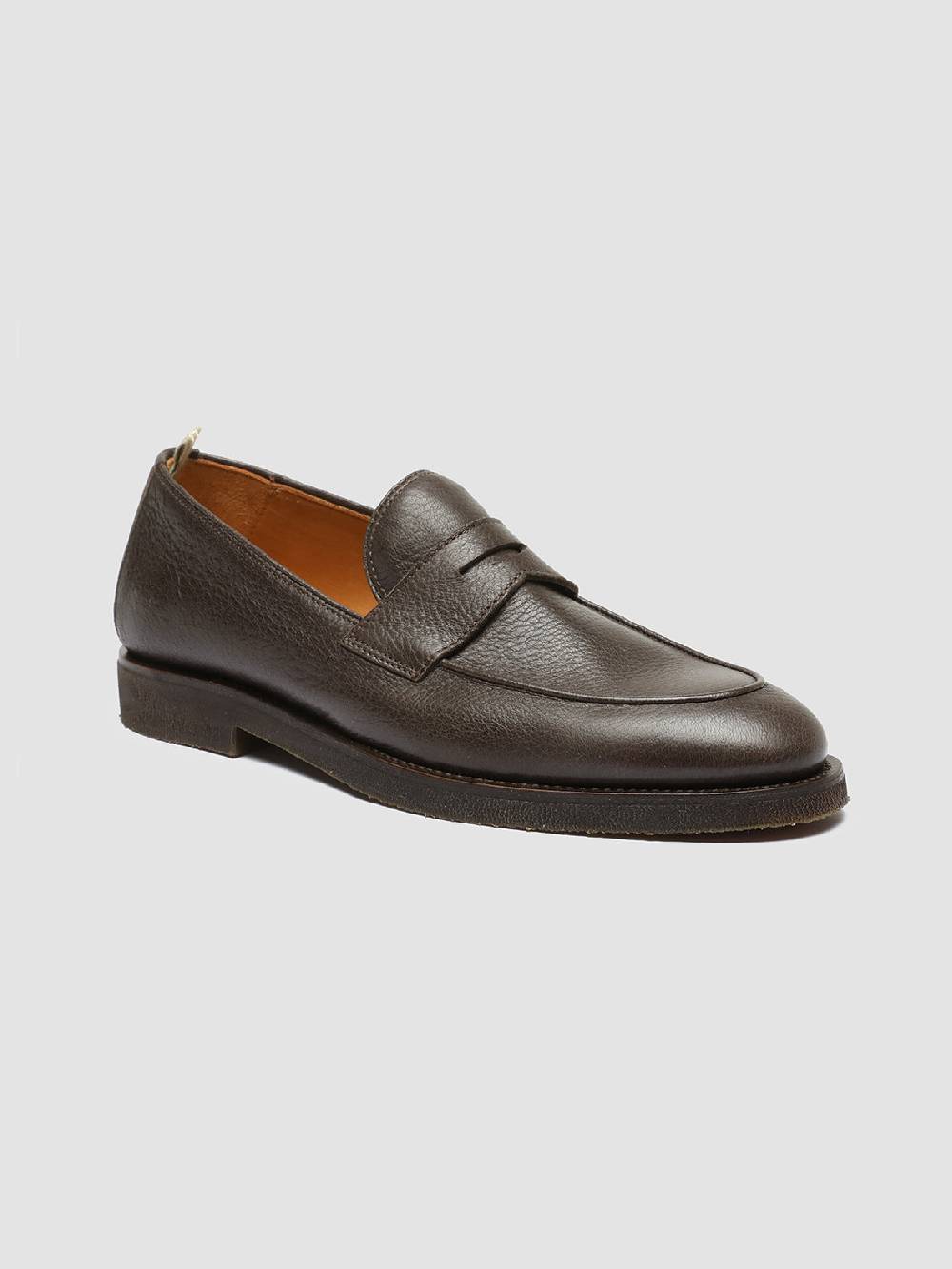 Officine Creative OPERA FLEXI 101 Mocassini Penny in Pelle Marrone Fino Al -60%