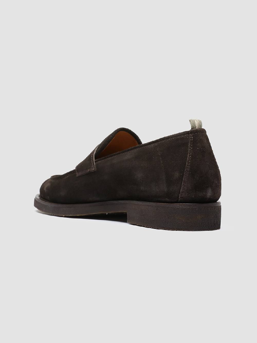 Officine Creative OPERA FLEXI 101 Mocassini Penny in Camoscio Marrone Shopping Online