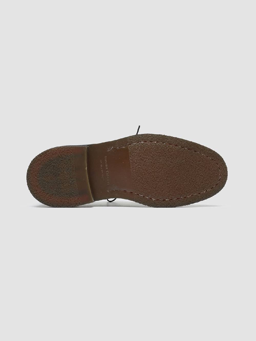 Officine Creative HOPKINS FLEXI 201 Scarpe Derby in Pelle Nera Prezzo Ridotto