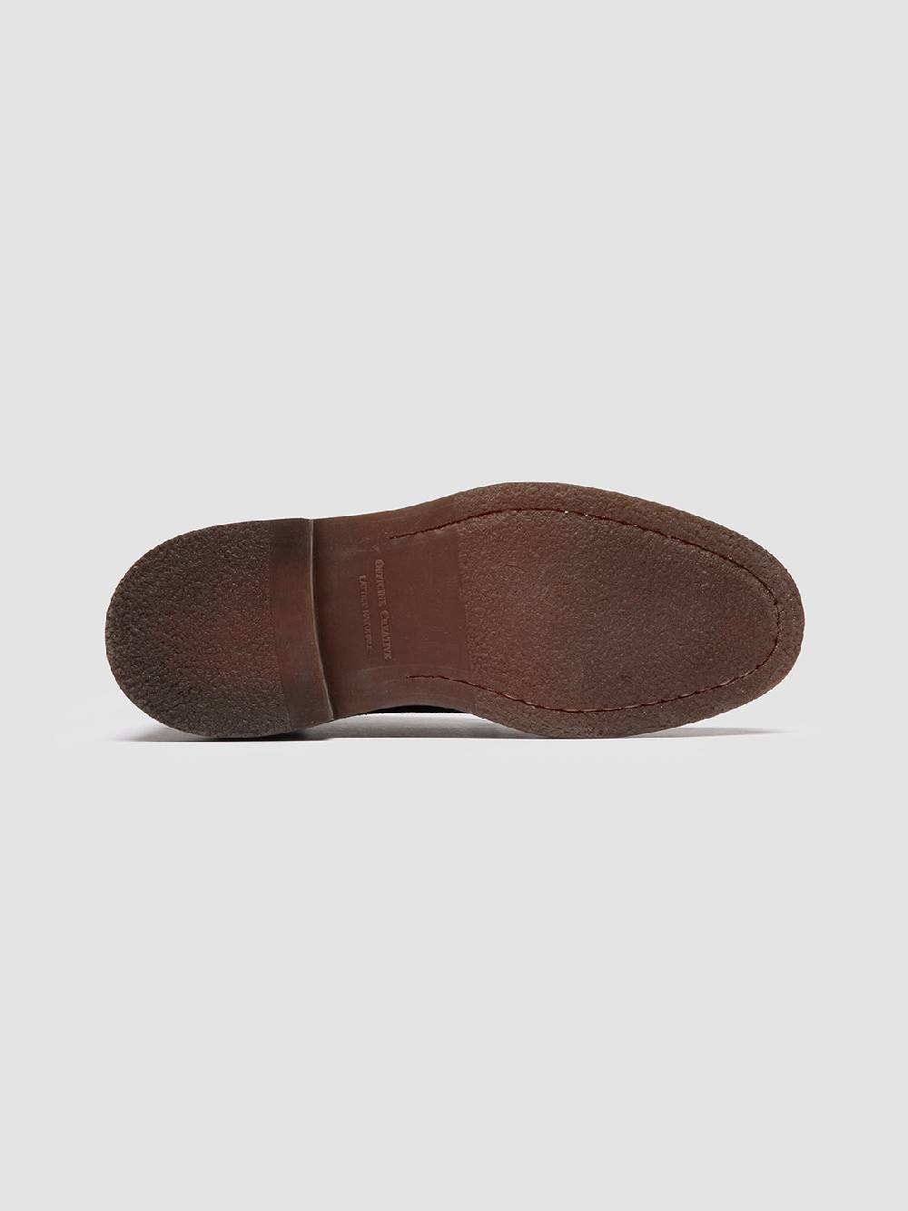 Officine Creative HOPKINS FLEXI 202 Stivali Chukka in Pelle Scamosciata Marrone Novità