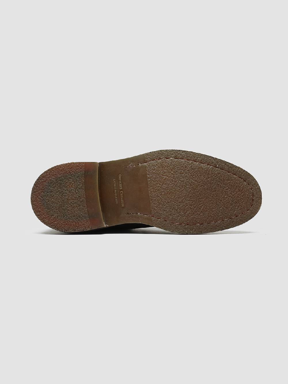 Officine Creative HOPKINS FLEXI 203 Stivaletti Stringati in Camoscio Marrone Sconto