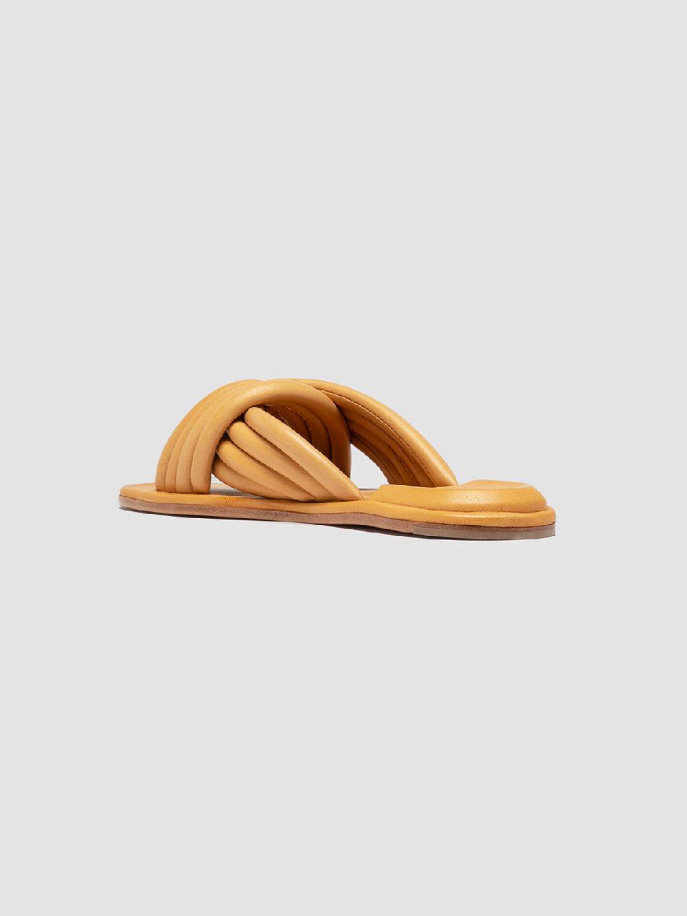 Officine Creative CYBILLE 004 Sandali in Pelle Gialla In Vendita