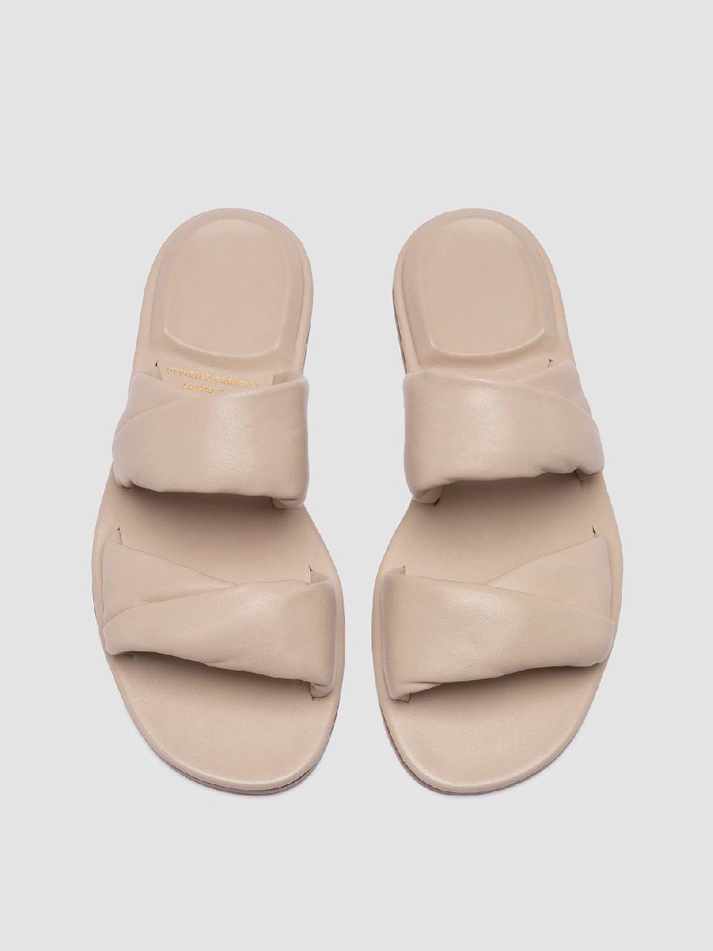 Officine Creative CYBILLE 009 Sandali in Pelle Avorio Saldi