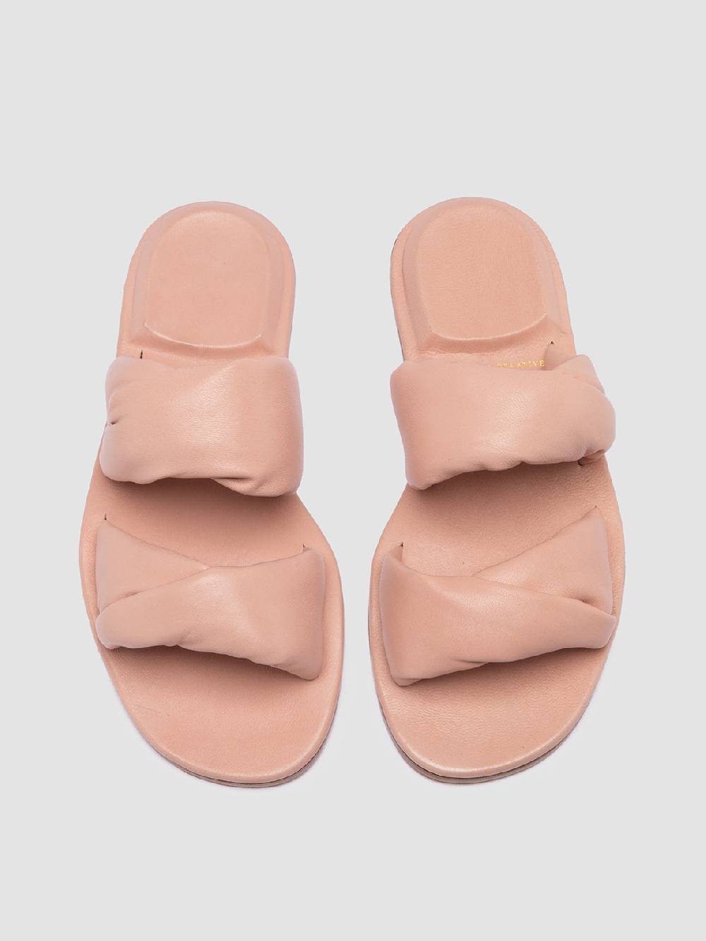 Officine Creative CYBILLE 009 Sandali in Pelle Rosa Offerte