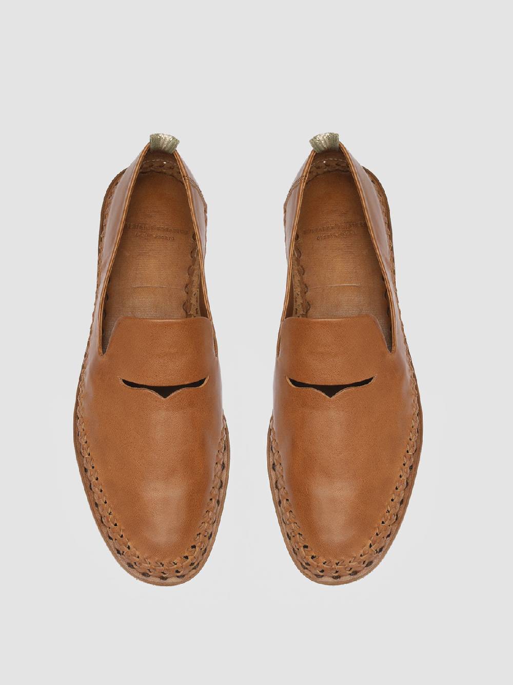 Officine Creative MABELLE 002 Slip-On in Nappa Marrone Moda