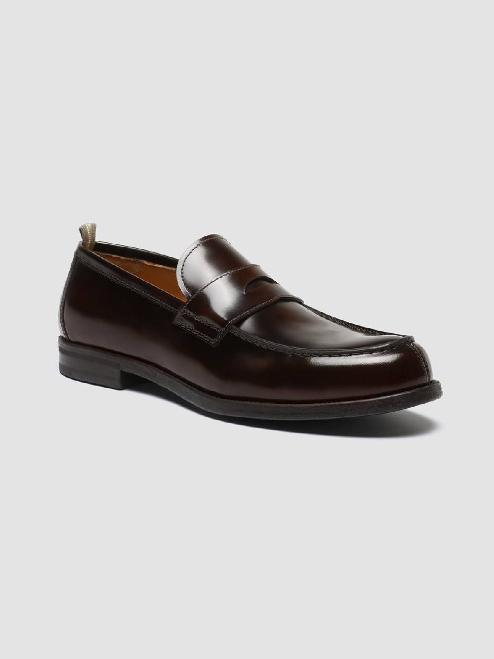 Officine Creative VINE 001 Mocassini in Pelle Marrone Promozione