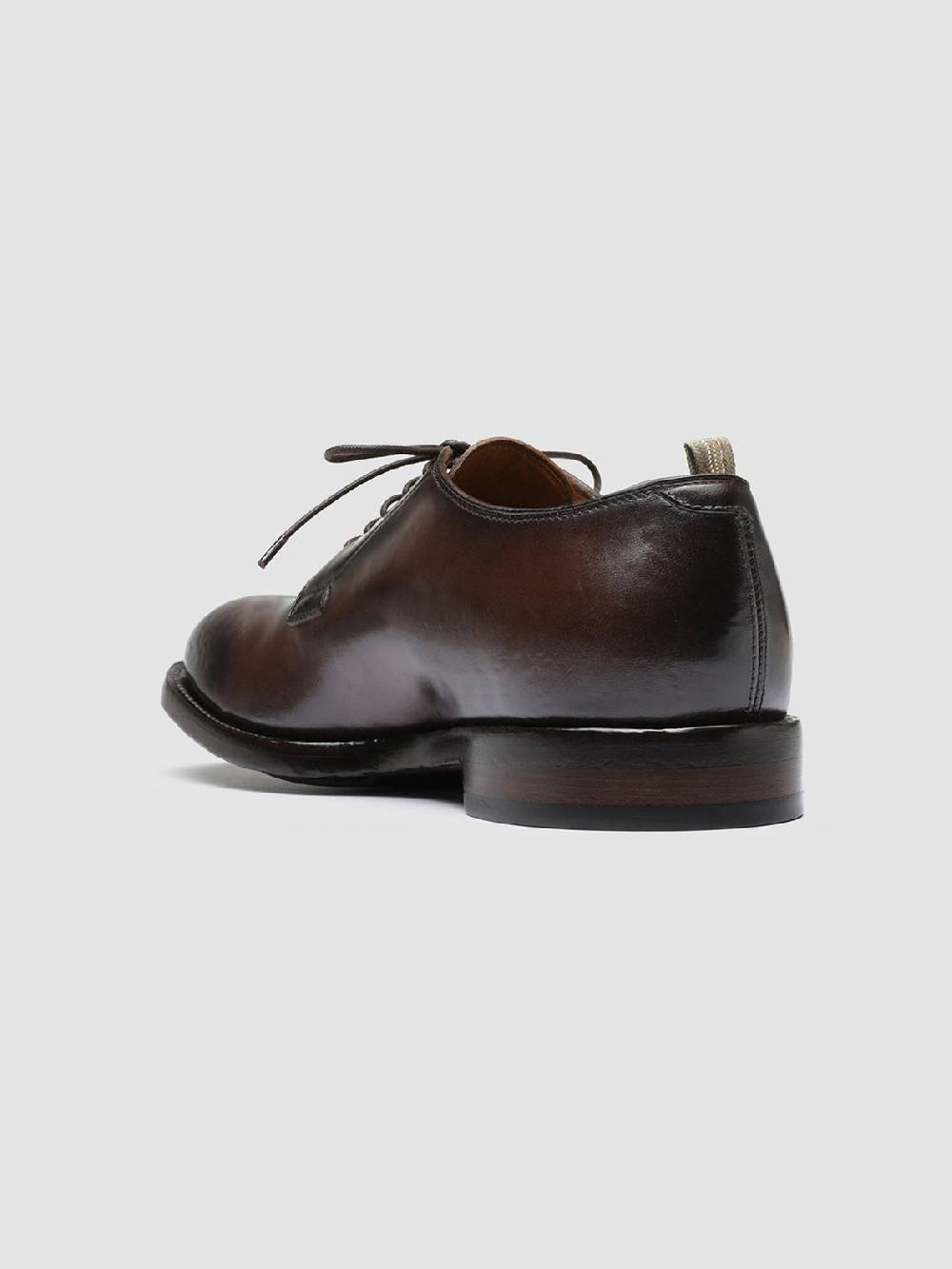 Officine Creative TEMPLE 007 Derby in Pelle Marrone Qualità Garantita