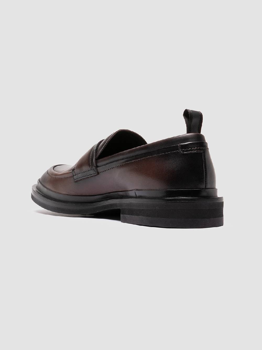 Officine Creative MAJOR 003 Mocassini Penny in Pelle Marrone Consegna Veloce