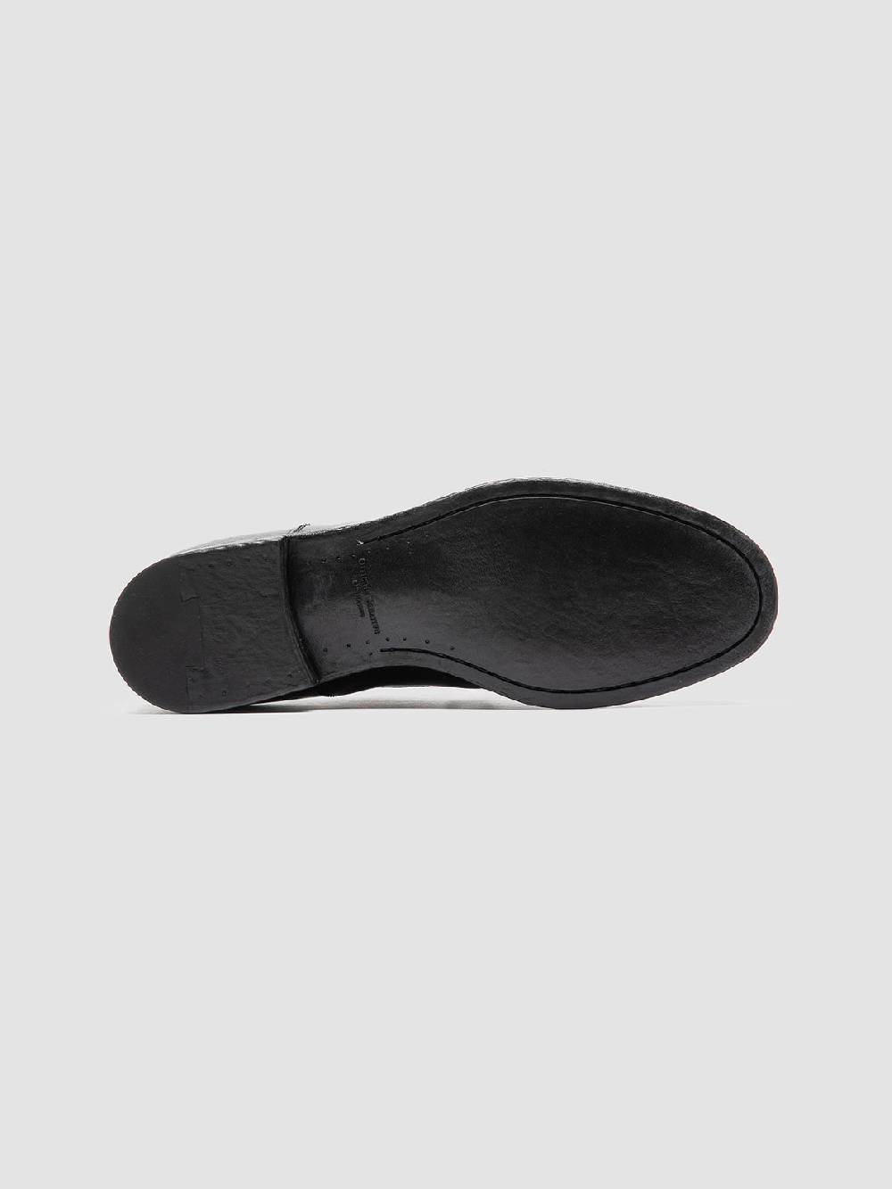 Officine Creative VANDERBILT CAOU 012 Stivali Neri in Pelle Fino Al -60%