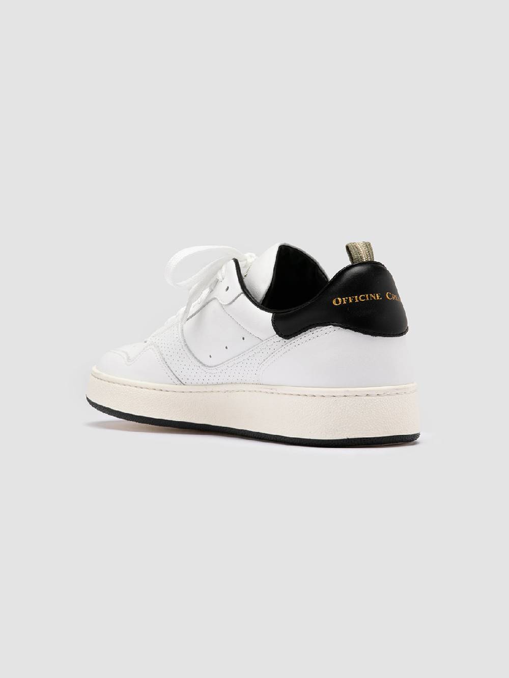 Officine Creative MOWER 016 Sneakers Basse in Pelle Bianca Comprane uno, ottenene uno gratis
