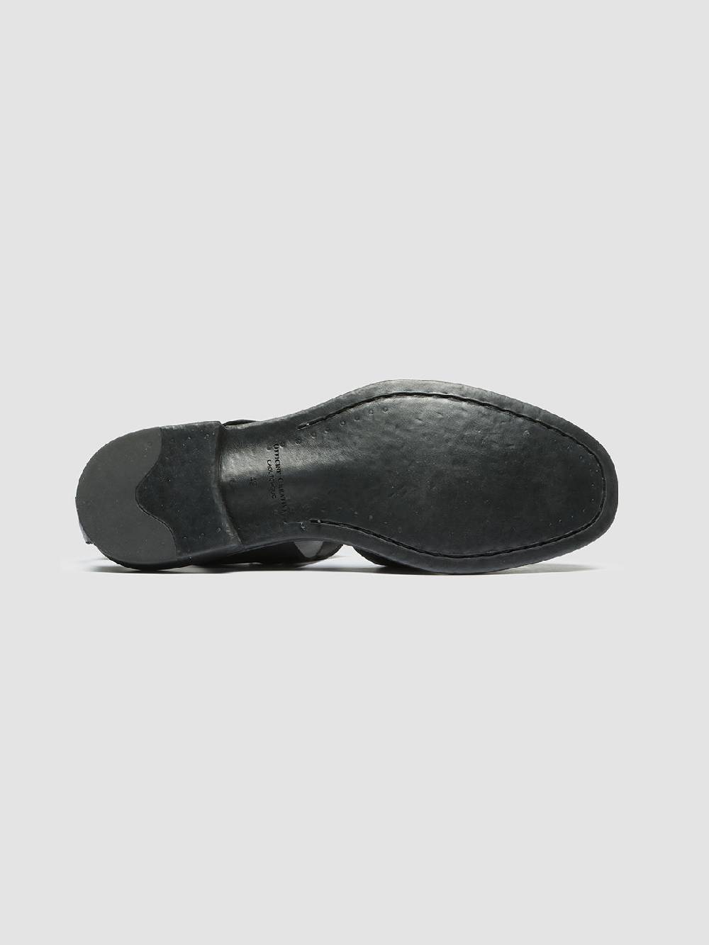 Officine Creative CHRONICLE 145 Sandali in Pelle Nera In Vendita