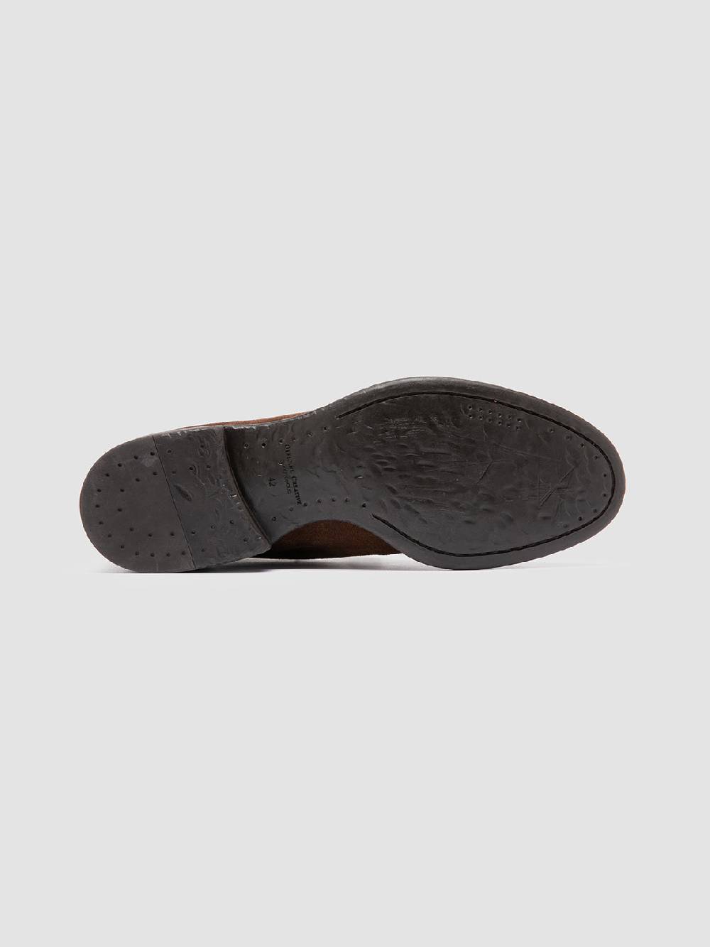 Officine Creative CETON 685 Stivali Chukka in Camoscio Marrone Moda