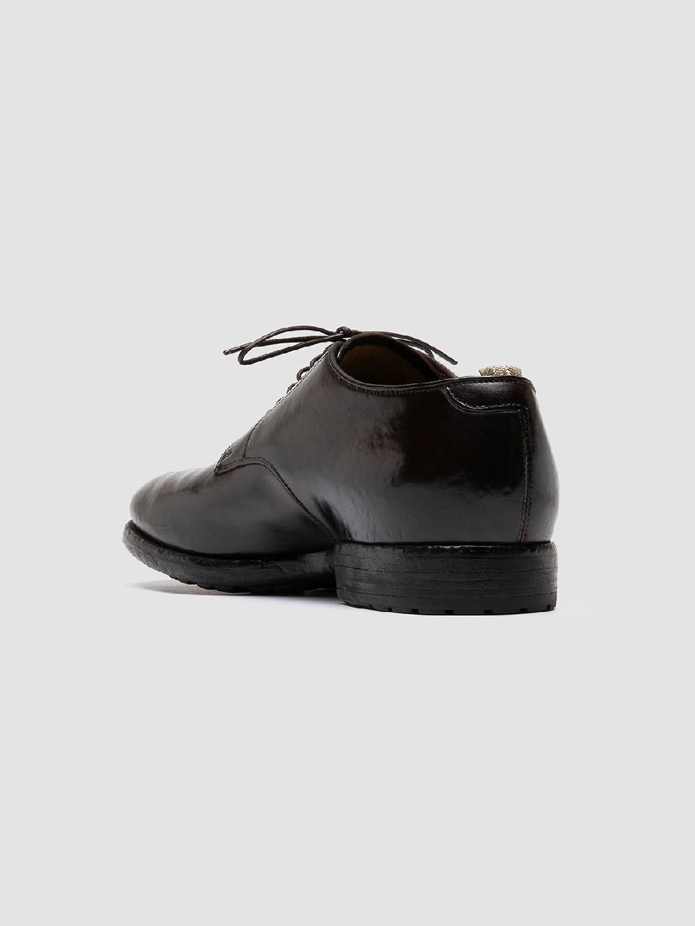 Officine Creative PRINCE 606 Derby in Pelle Marrone Italia